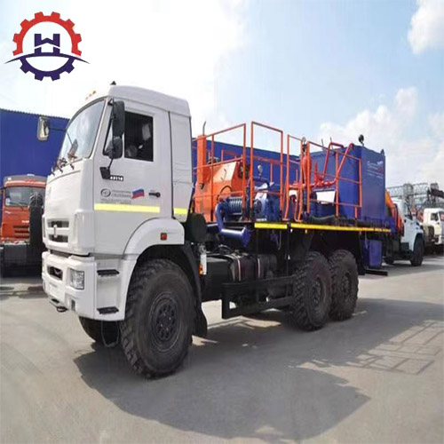 Truck mounted cementing unit 40MPa Mud Pump Unit Single Engine and Pump Skid